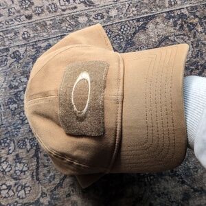 Vintage Oakley Fuzzy Fleece Canvas Style Hat Baseball Cap